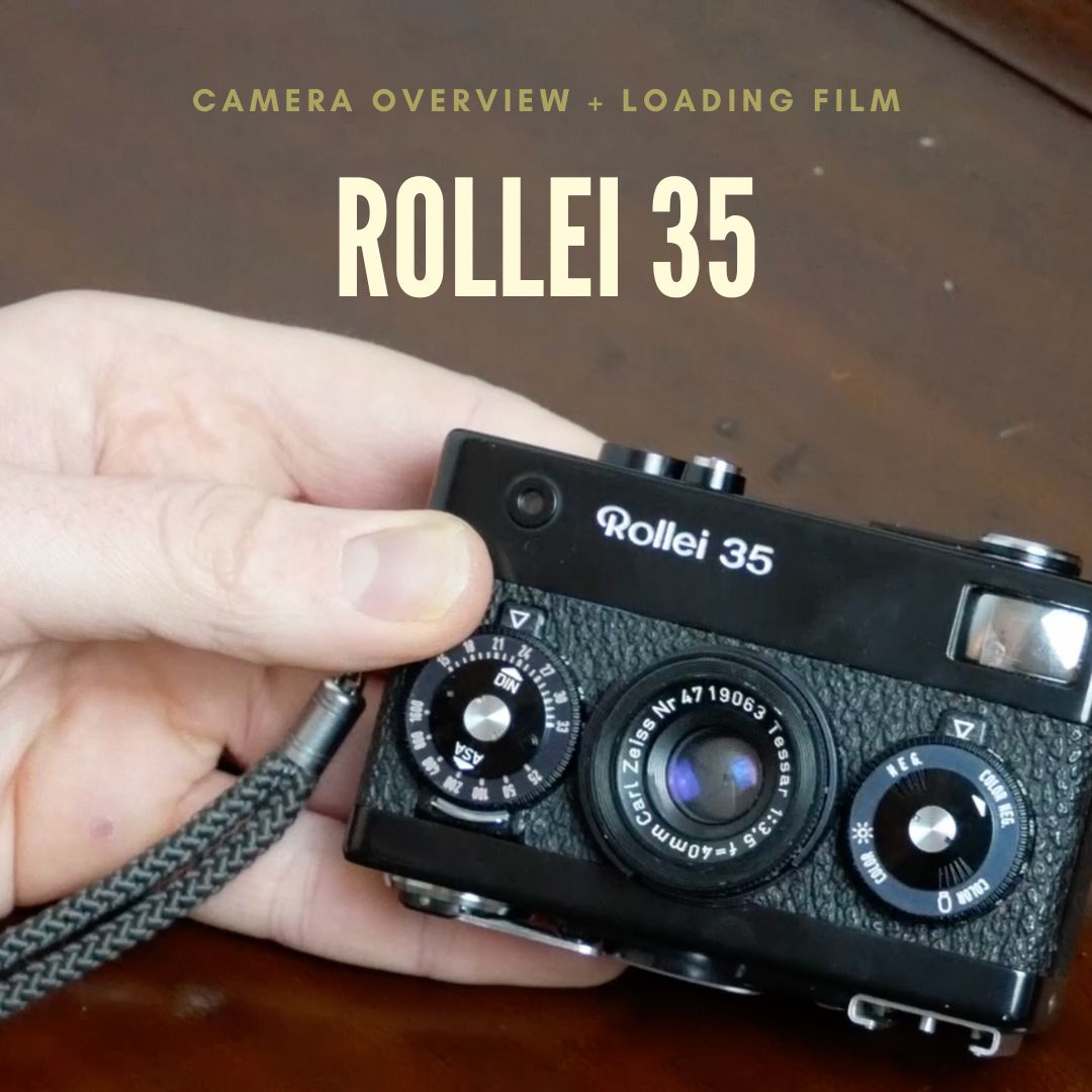 Rollei 35 overview and video tutorial on loading film.